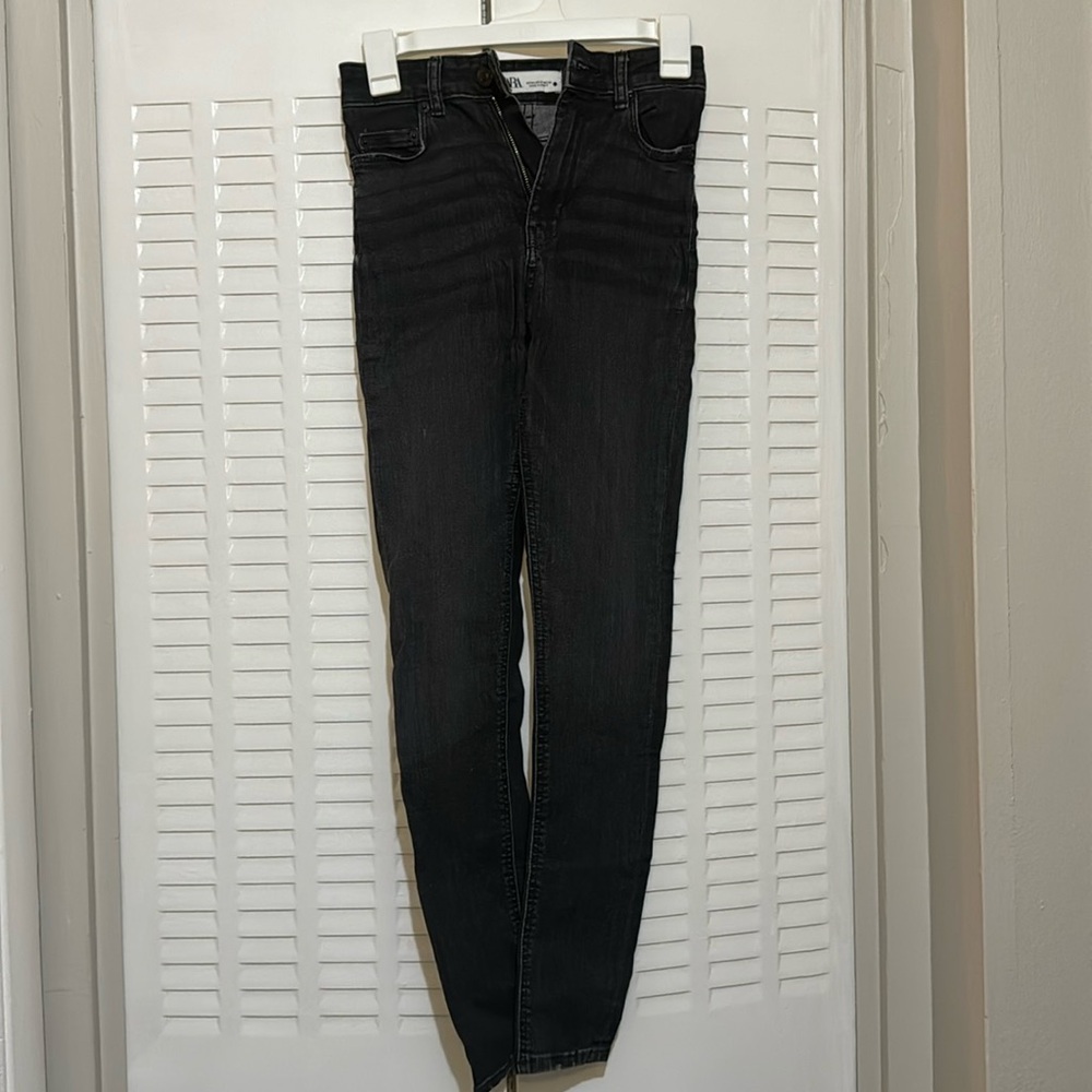 Zara High Waisted Skinny Jeans